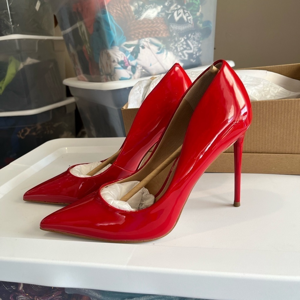 Red Stiletto Heels